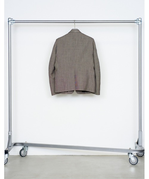 NVRFRGT（ネヴァーフォーゲット）の「SINGLE BREASTED 2B BLAZER/テーラードジャケット/本水牛釦/ショルダーパッド/NVRFRGT（テーラードジャケット・メンズ・ブラック/グレー・1/2）」の9枚目の写真
