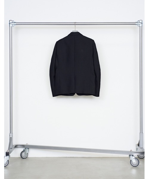 NVRFRGT（ネヴァーフォーゲット）の「SINGLE BREASTED 2B BLAZER/テーラードジャケット/本水牛釦/ショルダーパッド/NVRFRGT（テーラードジャケット・メンズ・ブラック/グレー・1/2）」の6枚目の写真