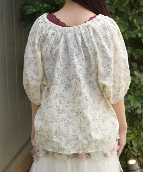 axes femme（アクシーズファム）の「花柄ブラウス（シャツ/ブラウス・レディース・ブルー/ピンク・FREE）」の21枚目の写真