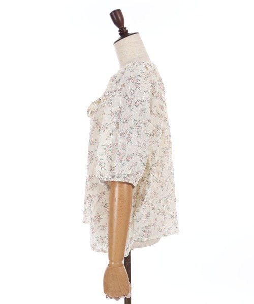 axes femme（アクシーズファム）の「花柄ブラウス（シャツ/ブラウス・レディース・ブルー/ピンク・FREE）」の10枚目の写真