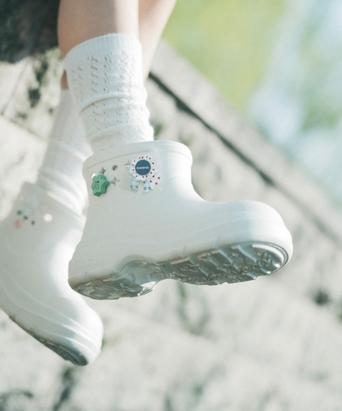 ROCKFISH WEATHERWEAR（ロックフィッシュウェザーウェア）の「[x OHESHIO] HAYDEN BOOTS（ブーツ・レディース・ブラック/ホワイト・25.0cm/24.0cm/23.0cm）」の18枚目の写真