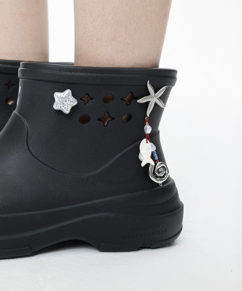 ROCKFISH WEATHERWEAR（ロックフィッシュウェザーウェア）の「[x OHESHIO] HAYDEN BOOTS（ブーツ・レディース・ブラック/ホワイト・25.0cm/24.0cm/23.0cm）」の10枚目の写真