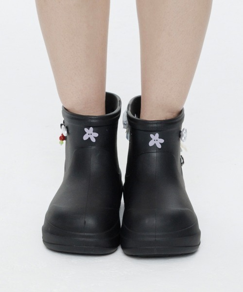 ROCKFISH WEATHERWEAR（ロックフィッシュウェザーウェア）の「[x OHESHIO] HAYDEN BOOTS（ブーツ・レディース・ブラック/ホワイト・25.0cm/24.0cm/23.0cm）」の4枚目の写真