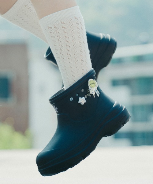 ROCKFISH WEATHERWEAR（ロックフィッシュウェザーウェア）の「[x OHESHIO] HAYDEN BOOTS（ブーツ・レディース・ブラック/ホワイト・25.0cm/24.0cm/23.0cm）」の8枚目の写真