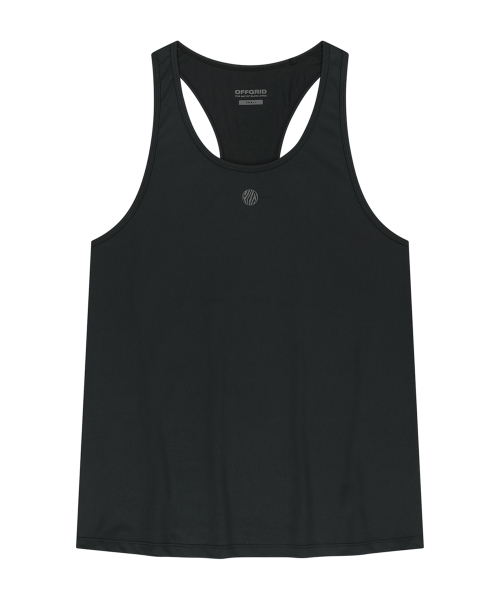 OFFGRID(オフグリッド)の「Wクーリアアスキントレイルタンクトップ-ブラック(Tシャツ/カットソー・レディース・その他・SMALL/MEDIUM)」の1枚目の写真