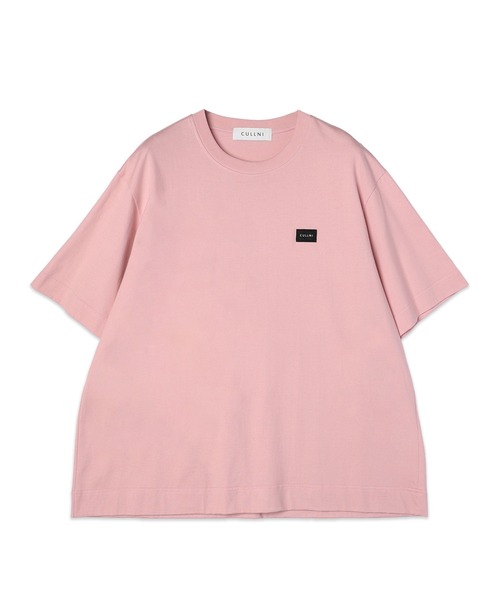 CULLNI(クルニ)の「CULLNI Embroidery Patch Short Sleeve Pullover(Tシャツ/カットソー・メンズ・ブラック/ブラウン/ピンク/ホワイト・1/2/0)」の4枚目の写真