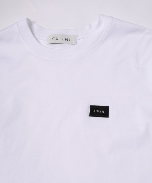 CULLNI(クルニ)の「CULLNI Embroidery Patch Short Sleeve Pullover(Tシャツ/カットソー・メンズ・ブラック/ブラウン/ピンク/ホワイト・1/2/0)」の10枚目の写真