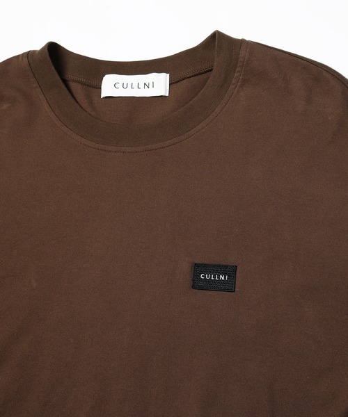 CULLNI(クルニ)の「CULLNI Embroidery Patch Short Sleeve Pullover(Tシャツ/カットソー・メンズ・ブラック/ブラウン/ピンク/ホワイト・1/2/0)」の17枚目の写真