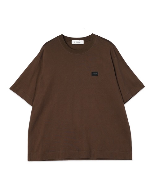 CULLNI(クルニ)の「CULLNI Embroidery Patch Short Sleeve Pullover(Tシャツ/カットソー・メンズ・ブラック/ブラウン/ピンク/ホワイト・1/2/0)」の16枚目の写真