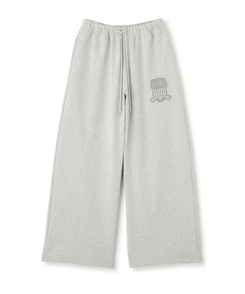 AVIREX(アヴィレックス)の「SIGNATURE VARSITY LOGO SWEAT PANTS(スウェットパンツ・レディース・グレー/オフホワイト/ブラック・S/M)」の16枚目の写真