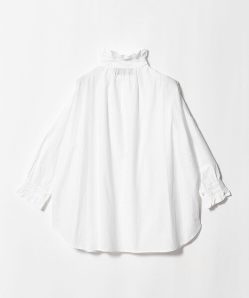 UNITED ARROWS(ユナイテッドアローズ)の「<dahl’ia>フリル ロングスリーブ ブラウス(シャツ/ブラウス・レディース・ホワイト・FREE)」の2枚目の写真