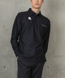 ＜MENS>ZIPポケットUV冷感ポロシャツ
