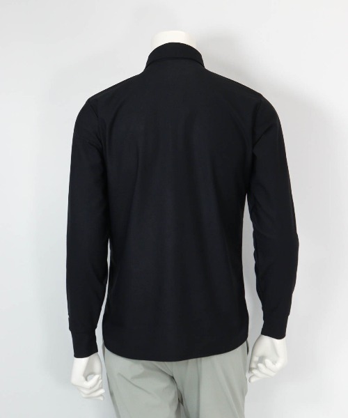 archivio(アルチビオ)の「<MENS>ZIPポケットUV冷感ポロシャツ(ポロシャツ・メンズ・ブラック/ネイビー/ホワイト・M/L/LL)」の5枚目の写真