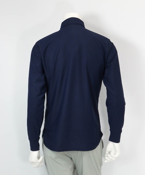archivio(アルチビオ)の「<MENS>ZIPポケットUV冷感ポロシャツ(ポロシャツ・メンズ・ブラック/ネイビー/ホワイト・M/L/LL)」の7枚目の写真