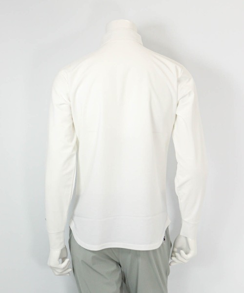 archivio(アルチビオ)の「<MENS>ZIPポケットUV冷感ポロシャツ(ポロシャツ・メンズ・ブラック/ネイビー/ホワイト・M/L/LL)」の9枚目の写真