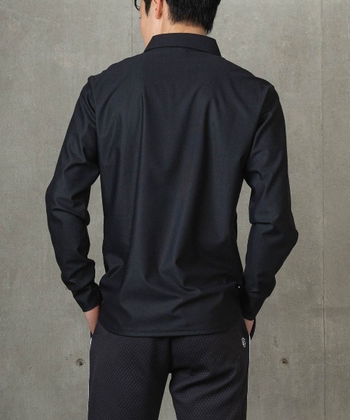 archivio(アルチビオ)の「<MENS>ZIPポケットUV冷感ポロシャツ(ポロシャツ・メンズ・ブラック/ネイビー/ホワイト・M/L/LL)」の12枚目の写真
