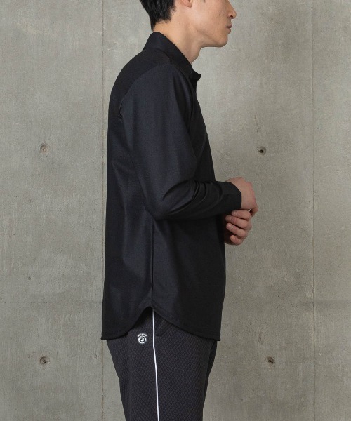 archivio(アルチビオ)の「<MENS>ZIPポケットUV冷感ポロシャツ(ポロシャツ・メンズ・ブラック/ネイビー/ホワイト・M/L/LL)」の13枚目の写真