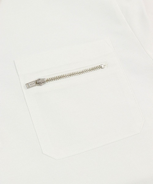 archivio(アルチビオ)の「<MENS>ZIPポケットUV冷感ポロシャツ(ポロシャツ・メンズ・ブラック/ネイビー/ホワイト・M/L/LL)」の20枚目の写真