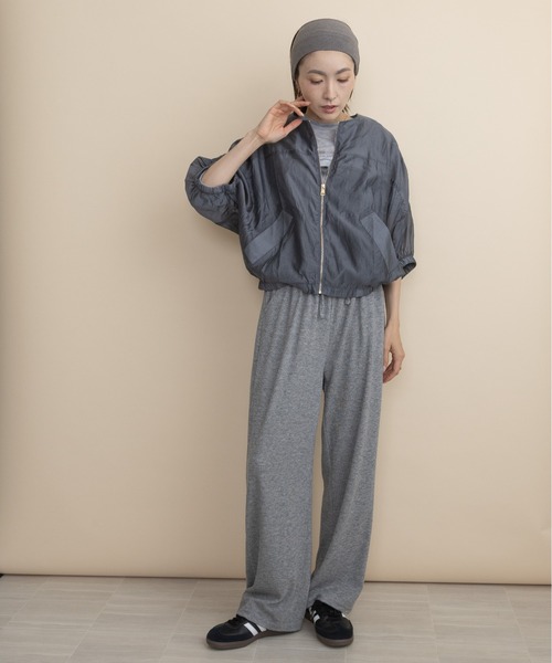 lodie(ロディ)の「シアージップブルソン(シャツ/ブラウス・レディース・グレー/ブラック・FREE)」の14枚目の写真