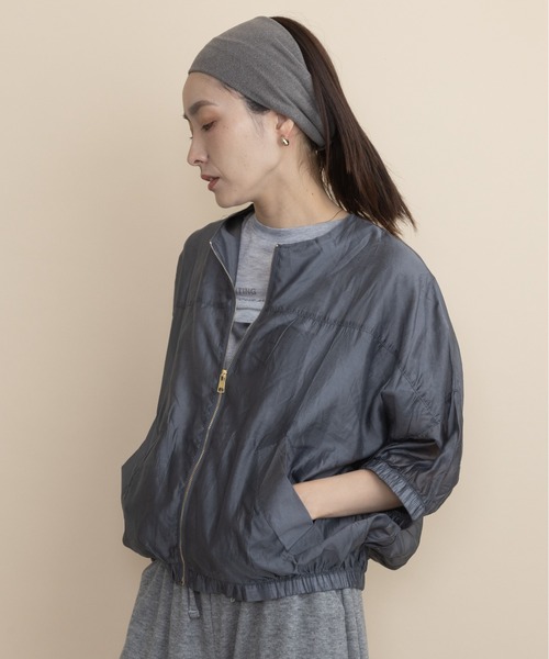 lodie(ロディ)の「シアージップブルソン(シャツ/ブラウス・レディース・グレー/ブラック・FREE)」の15枚目の写真