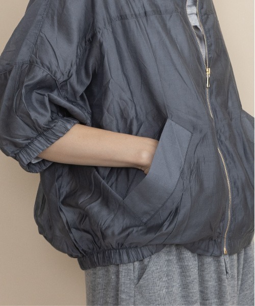 lodie(ロディ)の「シアージップブルソン(シャツ/ブラウス・レディース・グレー/ブラック・FREE)」の16枚目の写真