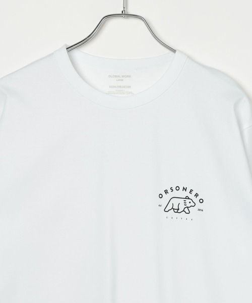 GLOBAL WORK(グローバルワーク)の「【Orsonero Coffee】リッチクリーンTEE半袖Tシャツ/1055478(Tシャツ/カットソー・メンズ・ブラック/その他1/その他2/その他・MEDIUM/X-LARGE/LARGE/SMALL)」の9枚目の写真