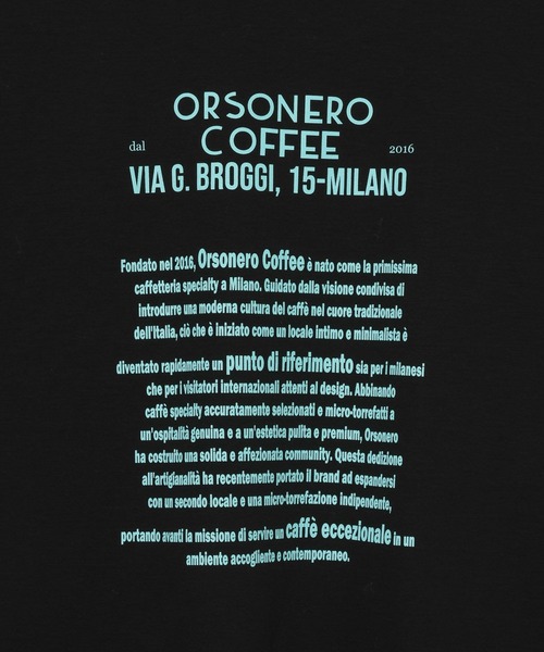 GLOBAL WORK(グローバルワーク)の「【Orsonero Coffee】リッチクリーンTEE半袖Tシャツ/1055478(Tシャツ/カットソー・メンズ・ブラック/その他1/その他2/その他・MEDIUM/X-LARGE/LARGE/SMALL)」の17枚目の写真