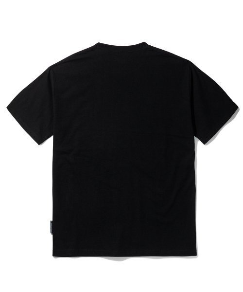 LENGAGEMENT（ランガージュマン）の「リラックスフィットスモールストーリーロゴ刺繍半袖Tシャツ[ブラック]（Tシャツ/カットソー・レディース・その他・100）」の3枚目の写真