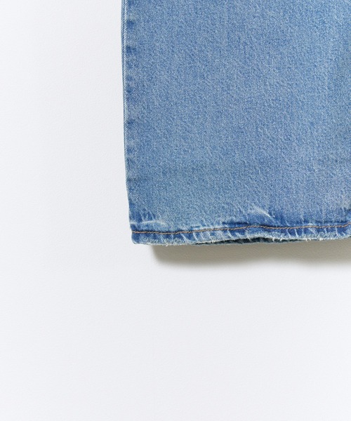 Levi's（リーバイス）の「【BLACKPINKロゼ着用アイテム】LEVI'S/リーバイス LOOSE BOOT ジーンズ デニムパンツ ブーツカット ミッドライズデザイン レディース カジュアル 2026年秋冬 秋服（デニムパンツ・レディース・ライトブルー/インディゴブルー・25/26/27）」の7枚目の写真