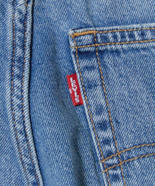 Levi's（リーバイス）の「【BLACKPINKロゼ着用アイテム】LEVI'S/リーバイス LOOSE BOOT ジーンズ デニムパンツ ブーツカット ミッドライズデザイン レディース カジュアル 2026年秋冬 秋服（デニムパンツ・レディース・ライトブルー/インディゴブルー・25/26/27）」の4枚目の写真