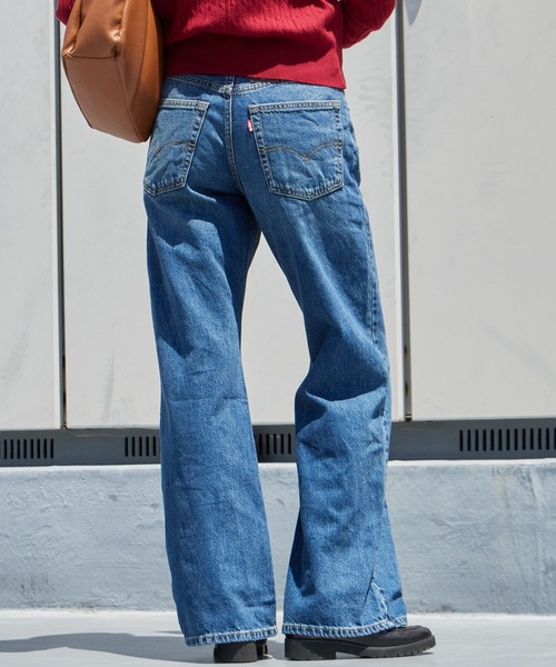 Levi's（リーバイス）の「【BLACKPINKロゼ着用アイテム】LEVI'S/リーバイス LOOSE BOOT ジーンズ デニムパンツ ブーツカット ミッドライズデザイン レディース カジュアル 2026年秋冬 秋服（デニムパンツ・レディース・ライトブルー/インディゴブルー・25/26/27）」の15枚目の写真