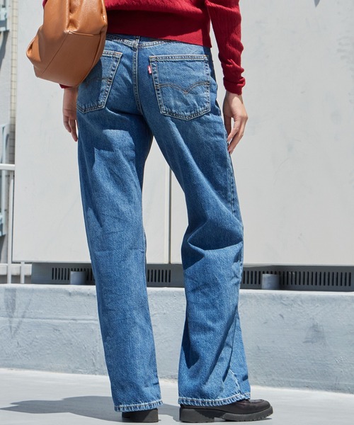 Levi's（リーバイス）の「【BLACKPINKロゼ着用アイテム】LEVI'S/リーバイス LOOSE BOOT ジーンズ デニムパンツ ブーツカット ミッドライズデザイン レディース カジュアル 2026年秋冬 秋服（デニムパンツ・レディース・ライトブルー/インディゴブルー・25/26/27）」の14枚目の写真