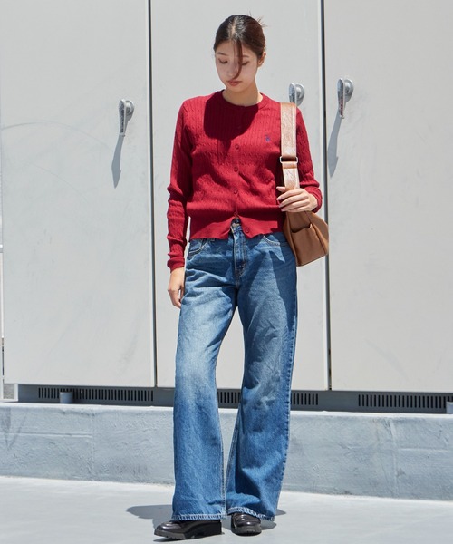 Levi's（リーバイス）の「【BLACKPINKロゼ着用アイテム】LEVI'S/リーバイス LOOSE BOOT ジーンズ デニムパンツ ブーツカット ミッドライズデザイン レディース カジュアル 2026年秋冬 秋服（デニムパンツ・レディース・ライトブルー/インディゴブルー・25/26/27）」の13枚目の写真