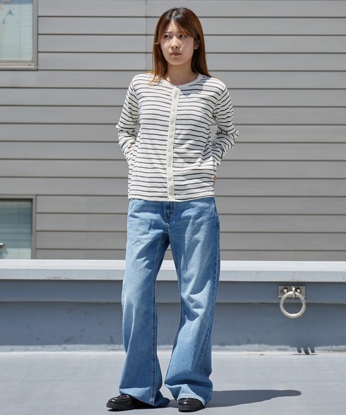 Levi's（リーバイス）の「【BLACKPINKロゼ着用アイテム】LEVI'S/リーバイス LOOSE BOOT ジーンズ デニムパンツ ブーツカット ミッドライズデザイン レディース カジュアル 2026年秋冬 秋服（デニムパンツ・レディース・ライトブルー/インディゴブルー・25/26/27）」の21枚目の写真