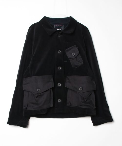 Y-3(ワイスリー)の「Y-3 VELVET CORDUROY UTILITY BLOUSON(ブルゾン・メンズ・ブラック・X-LARGE/X-SMALL/SMALL/MEDIUM/LARGE)」の2枚目の写真