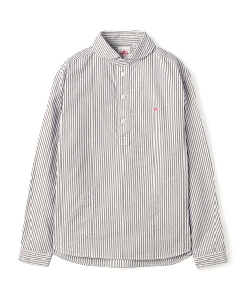 DANTON（ダントン）の「Men's Oxford Round Collar Pullover Shirt Pattern（シャツ/ブラウス・メンズ・ブラック系その他/ブルー系その他5・42/38/40/44）」の10枚目の写真