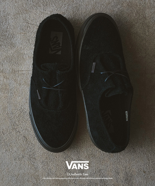 417 EDIFICE(フォーワンセブンエディフィス)の「VANS LX Authentic Ease(スニーカー・メンズ・ブラック/ベージュ・80/85/90/95/100)」の1枚目の写真
