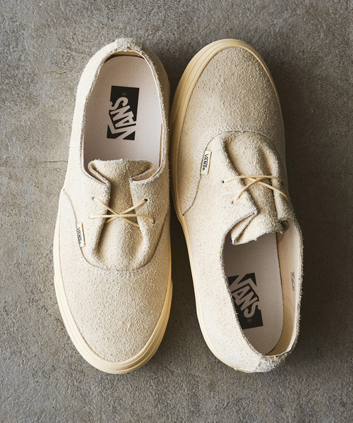 417 EDIFICE(フォーワンセブンエディフィス)の「VANS LX Authentic Ease(スニーカー・メンズ・ブラック/ベージュ・80/85/90/95/100)」の6枚目の写真