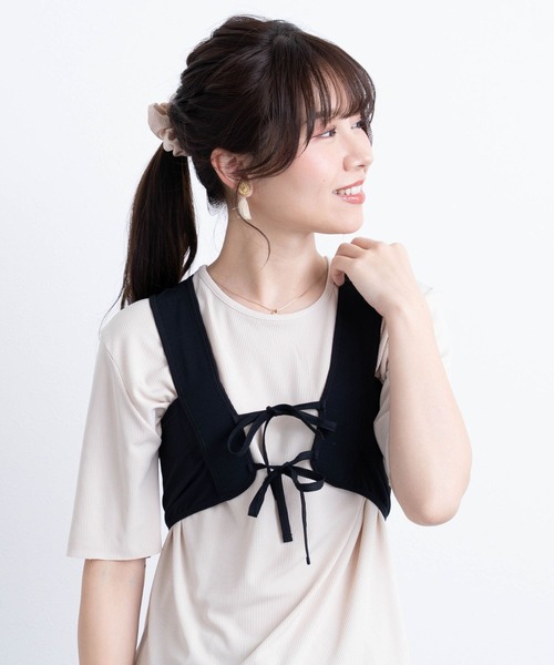 SweetMommy(スウィートマミー)の「ひえさら保冷クールベスト ジェルセット【大人】(ベスト・レディース・ブラック・ウィメンズ/メンズ)」の5枚目の写真
