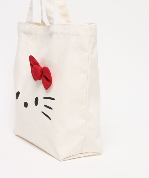Elura(エルーラ)の「【HELLO KITTY】トートバック/658151(トートバッグ・レディース・ホワイト・FREE)」の6枚目の写真