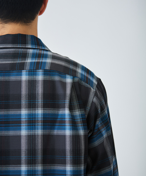 PENDLETON(ペンドルトン)の「PENDLETON(ペンドルトン) 別注 PURE WOOL チェック オープンカラーシャツ(シャツ/ブラウス・メンズ・チャコールグレー/ブラック・MEDIUM/LARGE)」の16枚目の写真