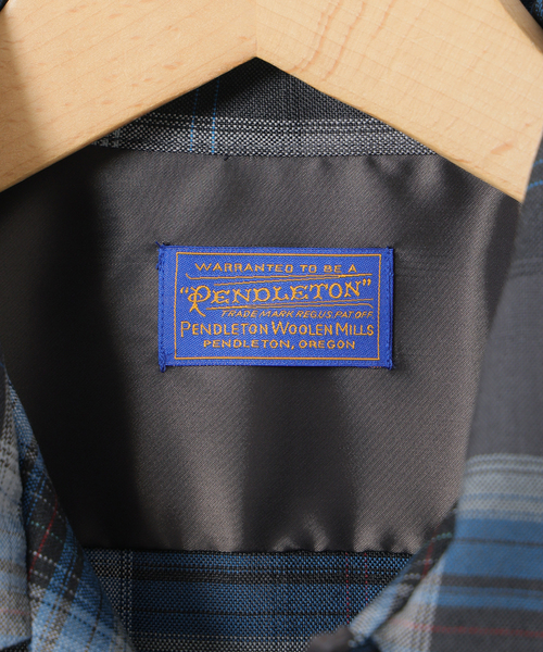 PENDLETON(ペンドルトン)の「PENDLETON(ペンドルトン) 別注 PURE WOOL チェック オープンカラーシャツ(シャツ/ブラウス・メンズ・チャコールグレー/ブラック・MEDIUM/LARGE)」の20枚目の写真