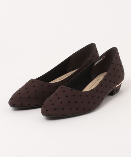 ABC-MART(エービーシーマート)の「JOLI ENCORE(FR) ジョリー・アンコール PLANE PUMPS 2.5 プレーンパンプス2.5 JE-2500 BROWN DOT(パンプス・レディース・ブラウン・24.5cm/24.0cm/23.5cm/23.0cm)」の1枚目の写真