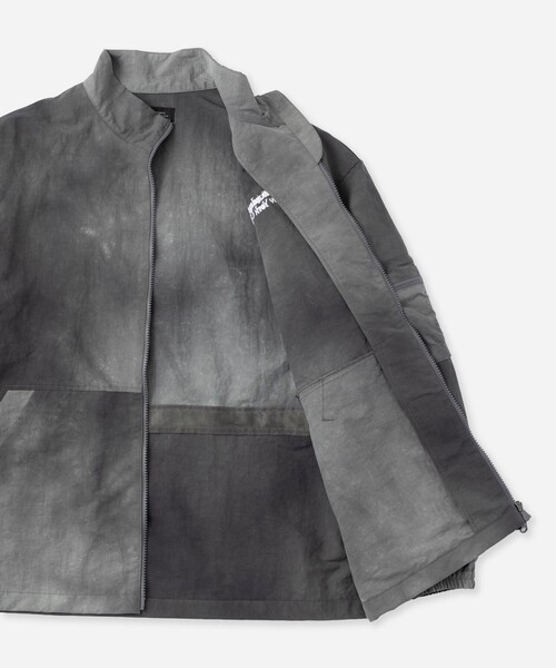 Saturdays Golf(サタデーズゴルフ)の「Marble Dyed Zip Blouson(ブルゾン・メンズ・グレー/ネイビー/ブラウン・S/M/L/XL)」の19枚目の写真