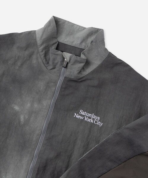 Saturdays Golf(サタデーズゴルフ)の「Marble Dyed Zip Blouson(ブルゾン・メンズ・グレー/ネイビー/ブラウン・S/M/L/XL)」の16枚目の写真