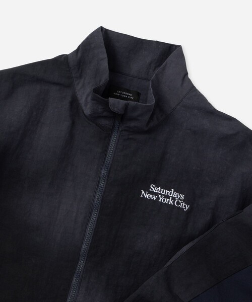 Saturdays Golf(サタデーズゴルフ)の「Marble Dyed Zip Blouson(ブルゾン・メンズ・グレー/ネイビー/ブラウン・S/M/L/XL)」の14枚目の写真