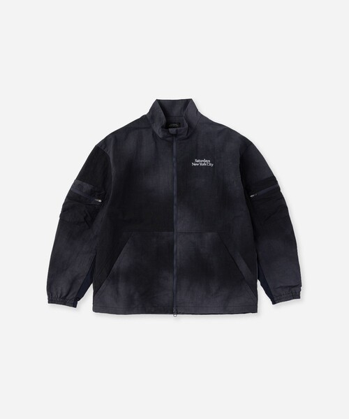 Saturdays Golf(サタデーズゴルフ)の「Marble Dyed Zip Blouson(ブルゾン・メンズ・グレー/ネイビー/ブラウン・S/M/L/XL)」の22枚目の写真