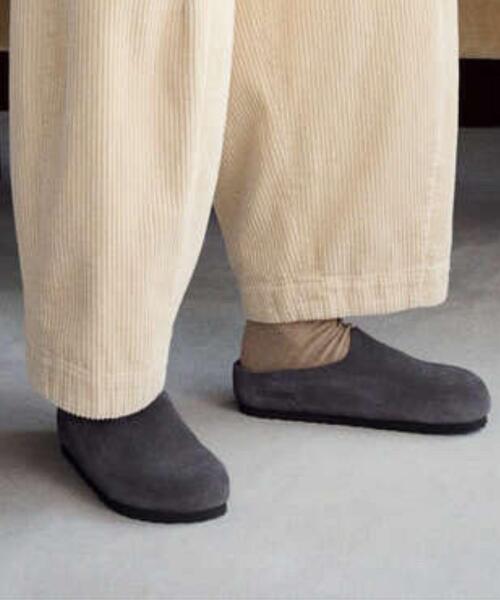BIRKENSTOCK(ビルケンシュトック)の「BIRKENSTOCK/ビルケンシュトック Amsterdam Wrapped MEN'S(サンダル・メンズ・ベージュ/チャコールグレー・42/41/40)」の2枚目の写真