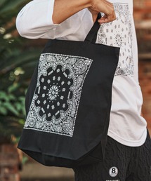 felkod（フィルコッド）の「mko13929- Bandana Print Tote Bag バンダナ柄プリントトートバッグ(F26F320)（トートバッグ）」