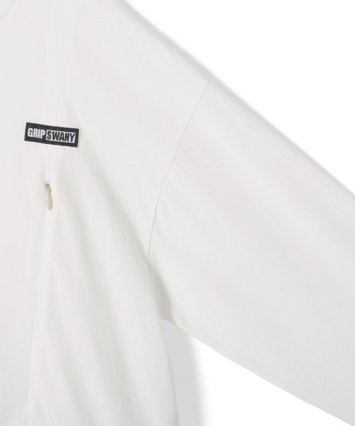 GRIP SWANY(グリップスワニー)の「【GSWCT‐293】 HYBRID DRESS(Tシャツ/カットソー・レディース・ホワイト/ブラック・S/M)」の12枚目の写真